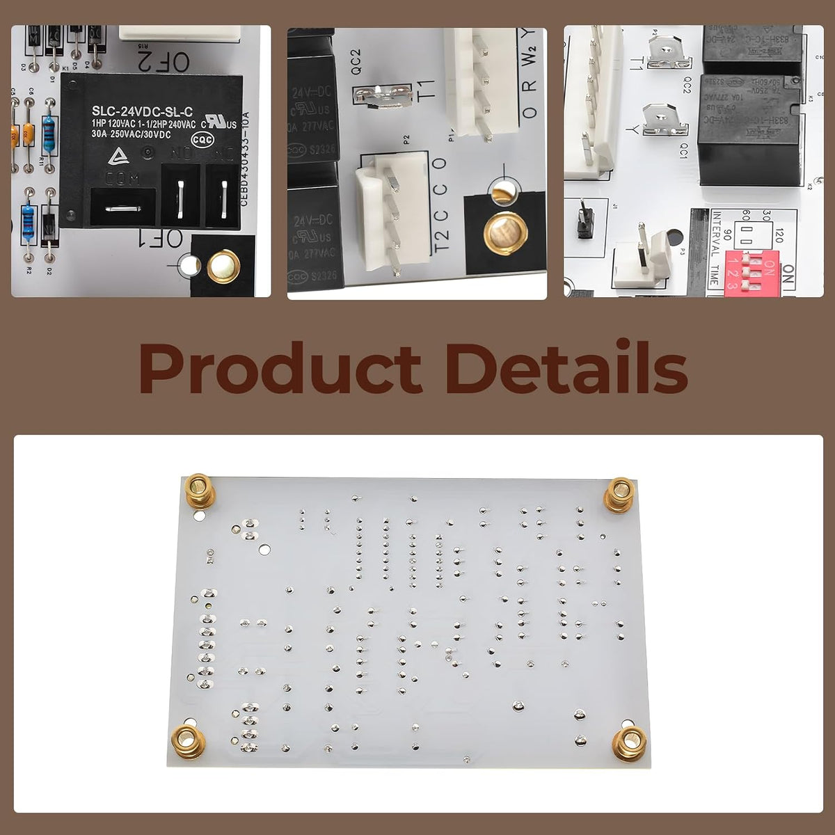 CEBD430433-10A Defrost Control Board Compatible with Carrier Bryant Payne Control Board Replace HK32EA003 HK32EA008 CES0130076-00