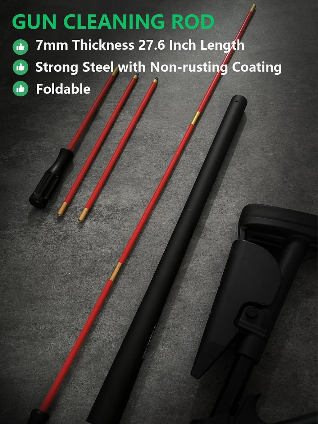 Shotgun Cleaning Kit 12 Gauge Gun Cleaning Kit 12 GA for Shotguns with 12 Gauge Gun Snake, Gun Cleaning Brushes