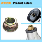 Spdtmhc Hex Flanged Spindle Blade Nuts 5/8"-18 Thread