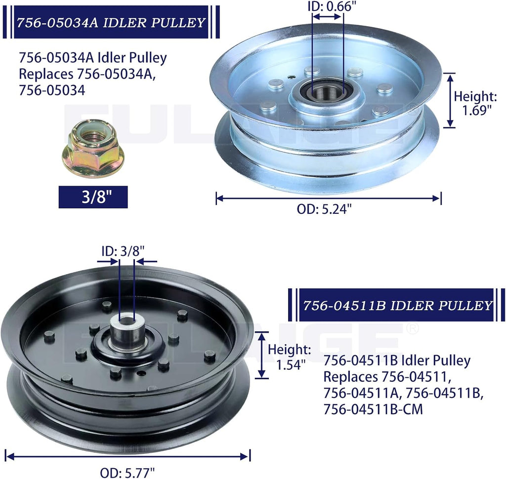 3Pack 618-06980 918-06980 Spindle Assembly for Cub Cadet 50" ZT1 50