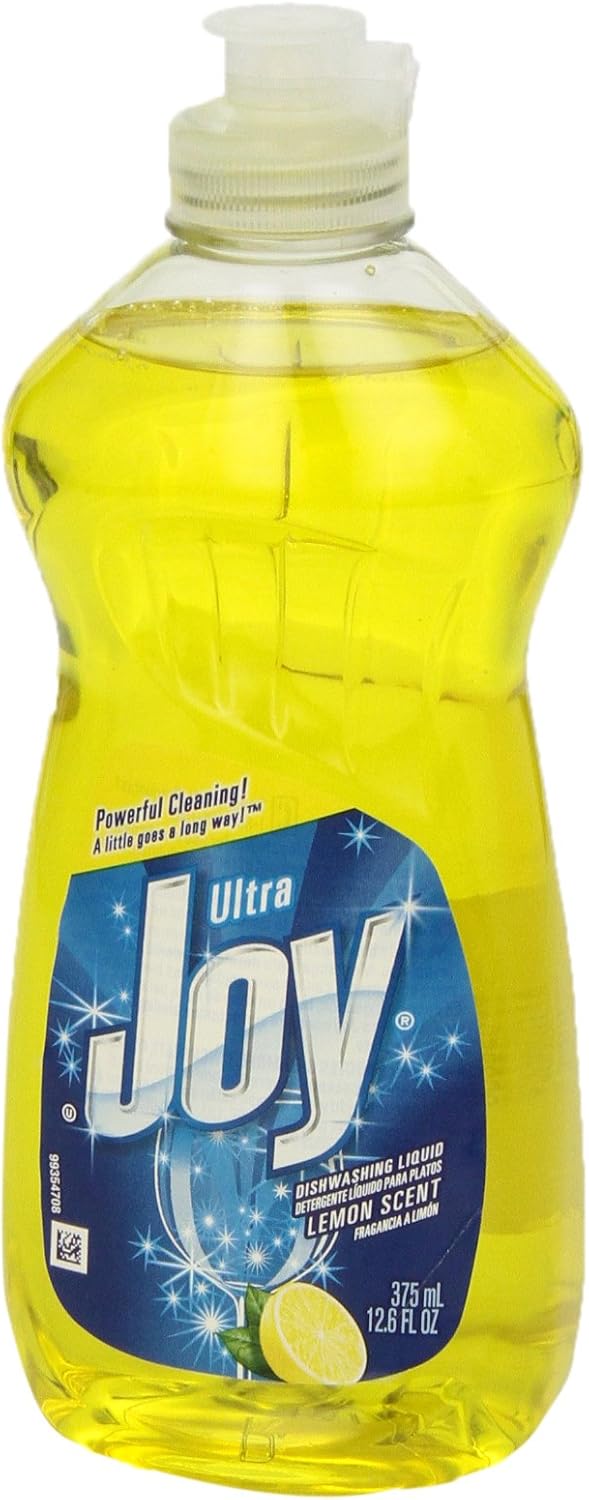 Ultra Dishwashing Liquid Dish Soap, Lemon, 12.6 fl oz