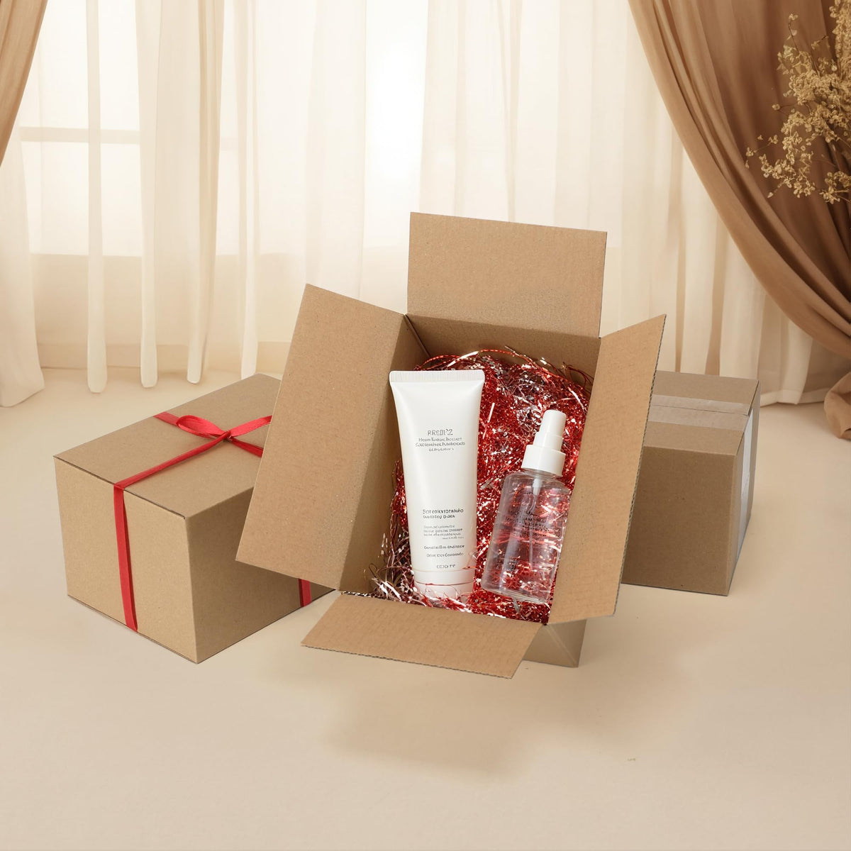 40 Packs 7x5x4 Shipping Boxes, Brown Mailing Boxes