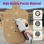 Target Paster Tape Gun, Label Applicator with 4 Rolls