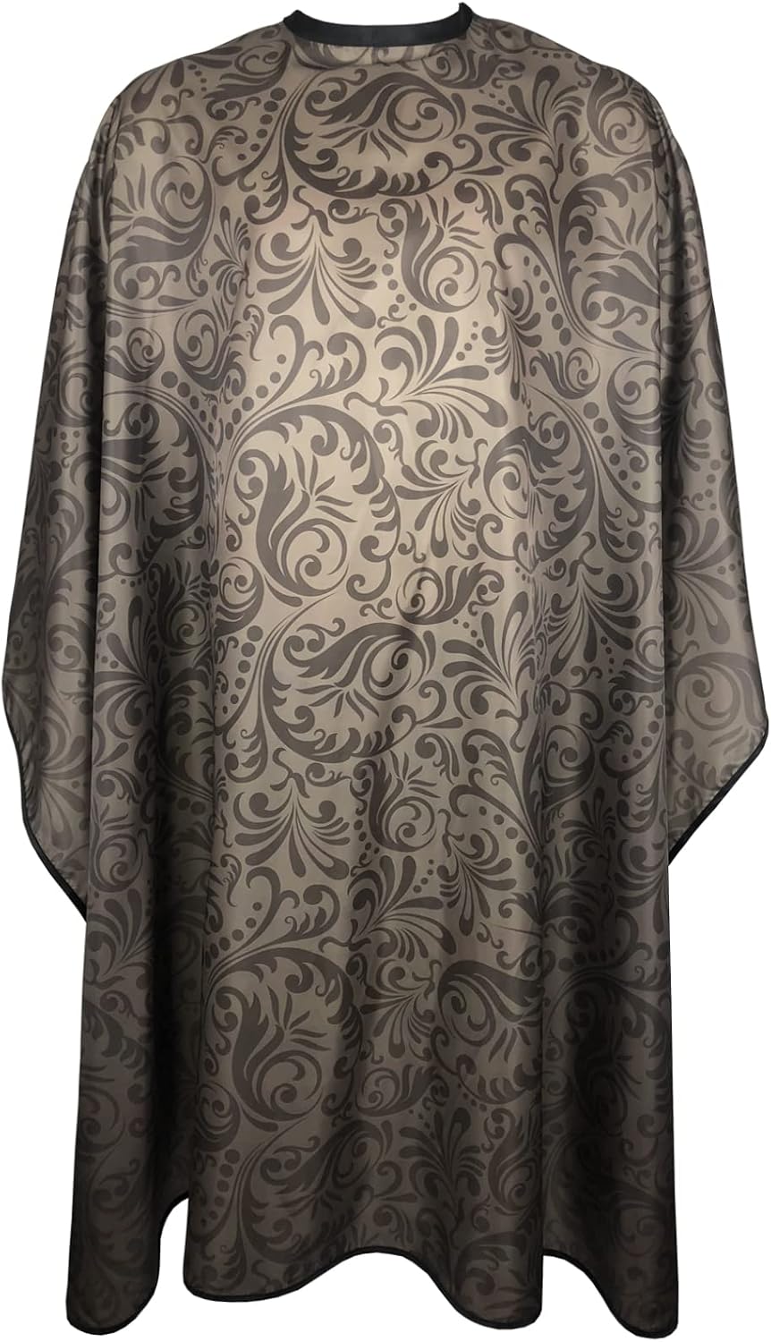 Barber Capes for Men Hair Cutting Cape with Snaps Professional Salon Cape Waterproof Hairdressing Cape- 63”× 56”