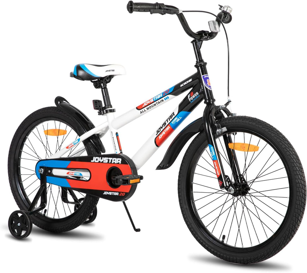 New Berry Kids Bike for Boys and Girls Ages 3-10Y | 12 14 16 20 Inch Kids Bicycles with Training Wheels & Dual