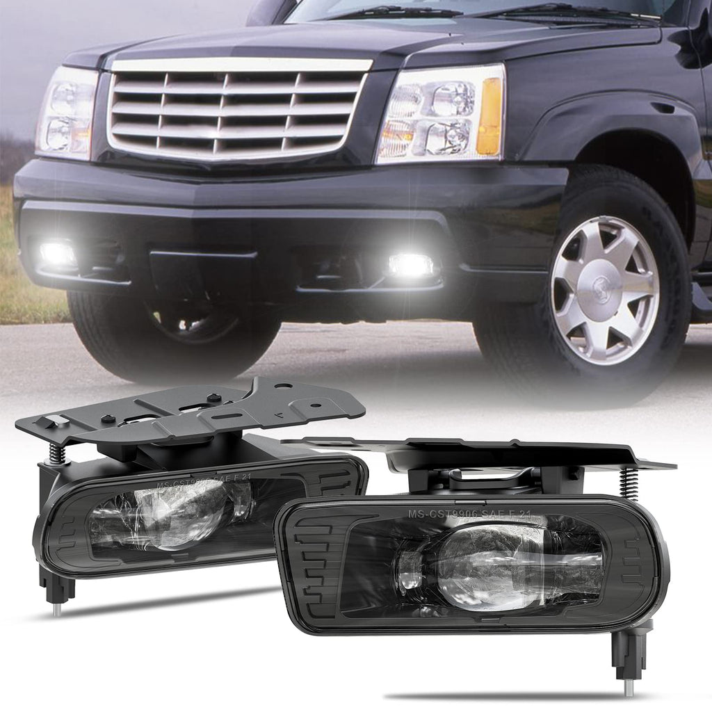 DOT LED Fog Lights Assembly for 2002-2006 Cadillac Escalade EXT ESV