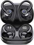 Wireless Earbuds, Bluetooth 5.4 Headphones Sport, Over Ear Buds With ENC Noise Cancelling Mic, 48H, Wireless Earphone