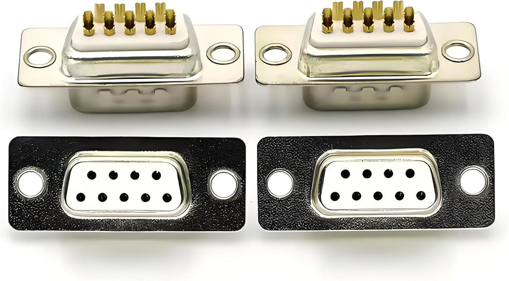 20Pcs DB9 Female RS232 D-sub Serial Solder Connector
