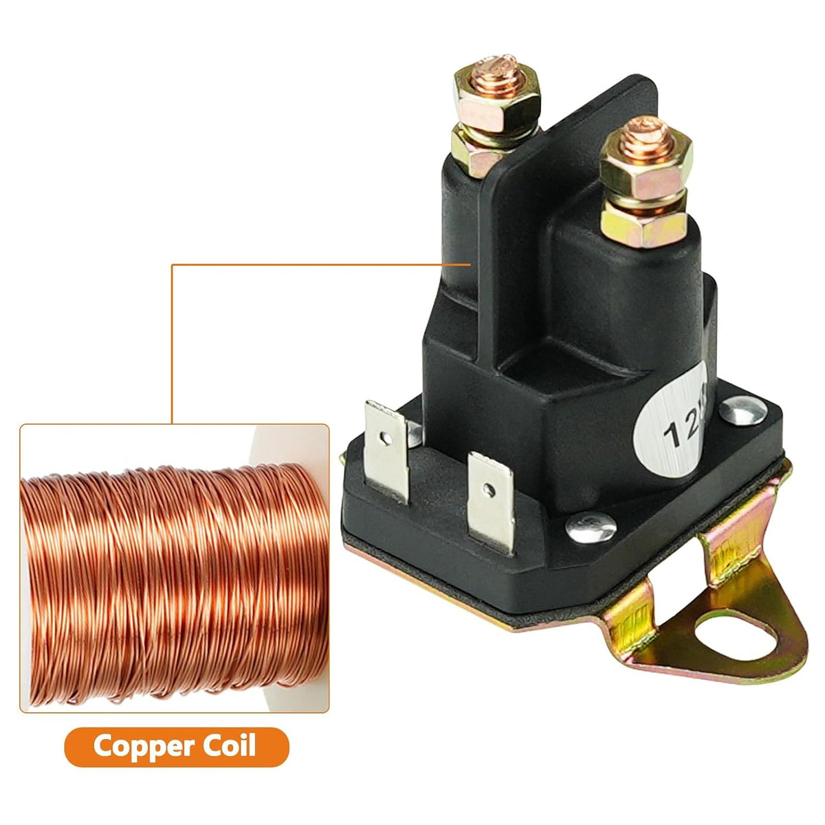 Starter Solenoid Replacement for Pou-lan Hus-qvarna 532192507 192507 582042801 582042802 Cub Ca-det 725-06153A