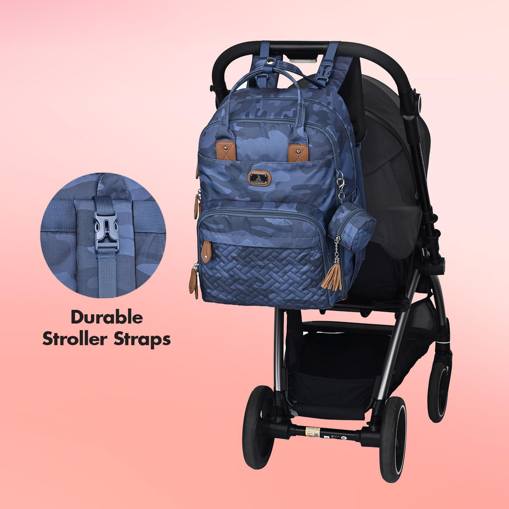 Diaper Bag Backpack with Portable Changing Pad,Baby Essentials