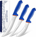 3-Piece Boning Butcher Knife Set 8inch, Stainless Steel