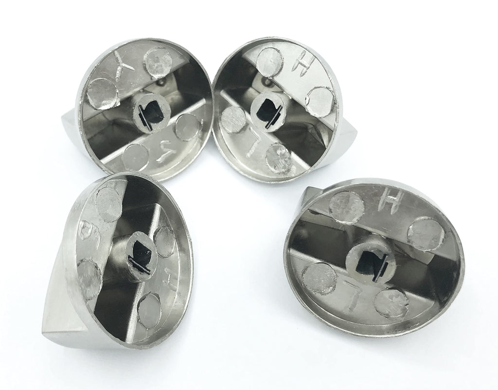 Tolxh Replacement Part NEW Pack of 4 Universal Range Oven Gas Stove Knobs Control Button