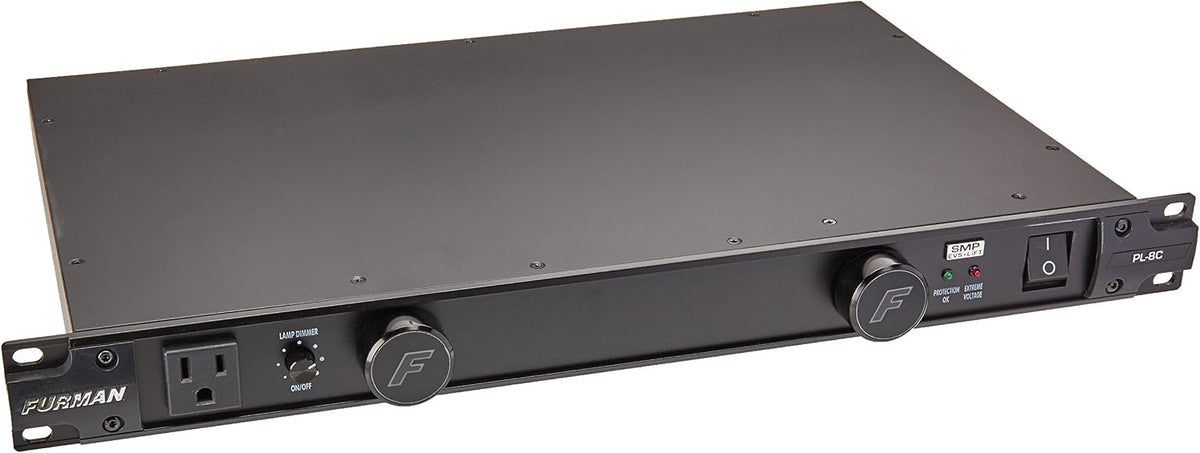PL-8C Classic 15A Power Conditioner, 9 Outlets & LED Rack Lights
