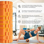 High-Density Foam Roller for Exercise and Recovery, 13 Inches