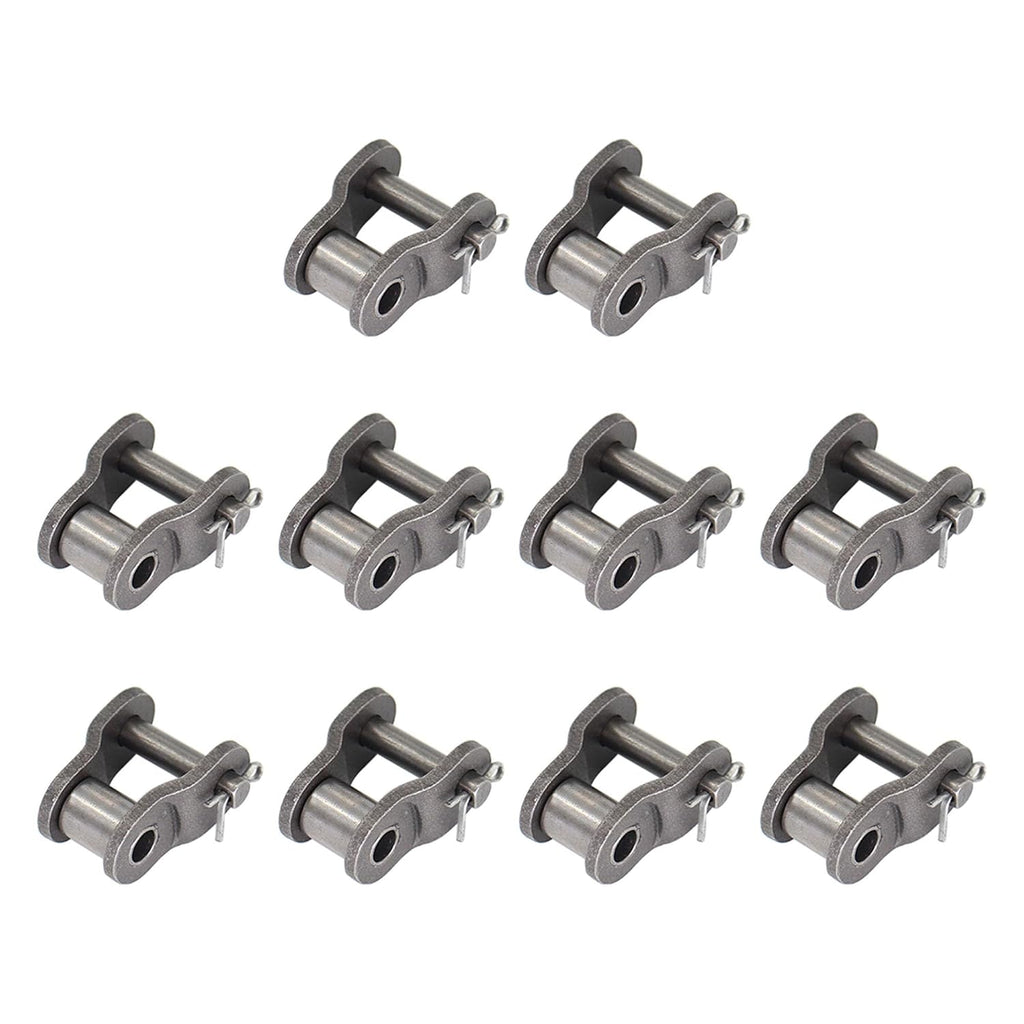 10PCS Roller Chain Offset Half Link #40, 1/2 Inch Pitch