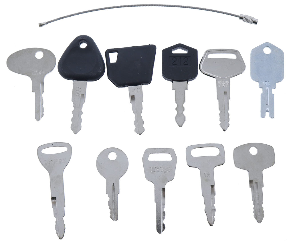 Solarhome 12 Forklift Key Set Forklift Keys Master Set Ignition Key Set