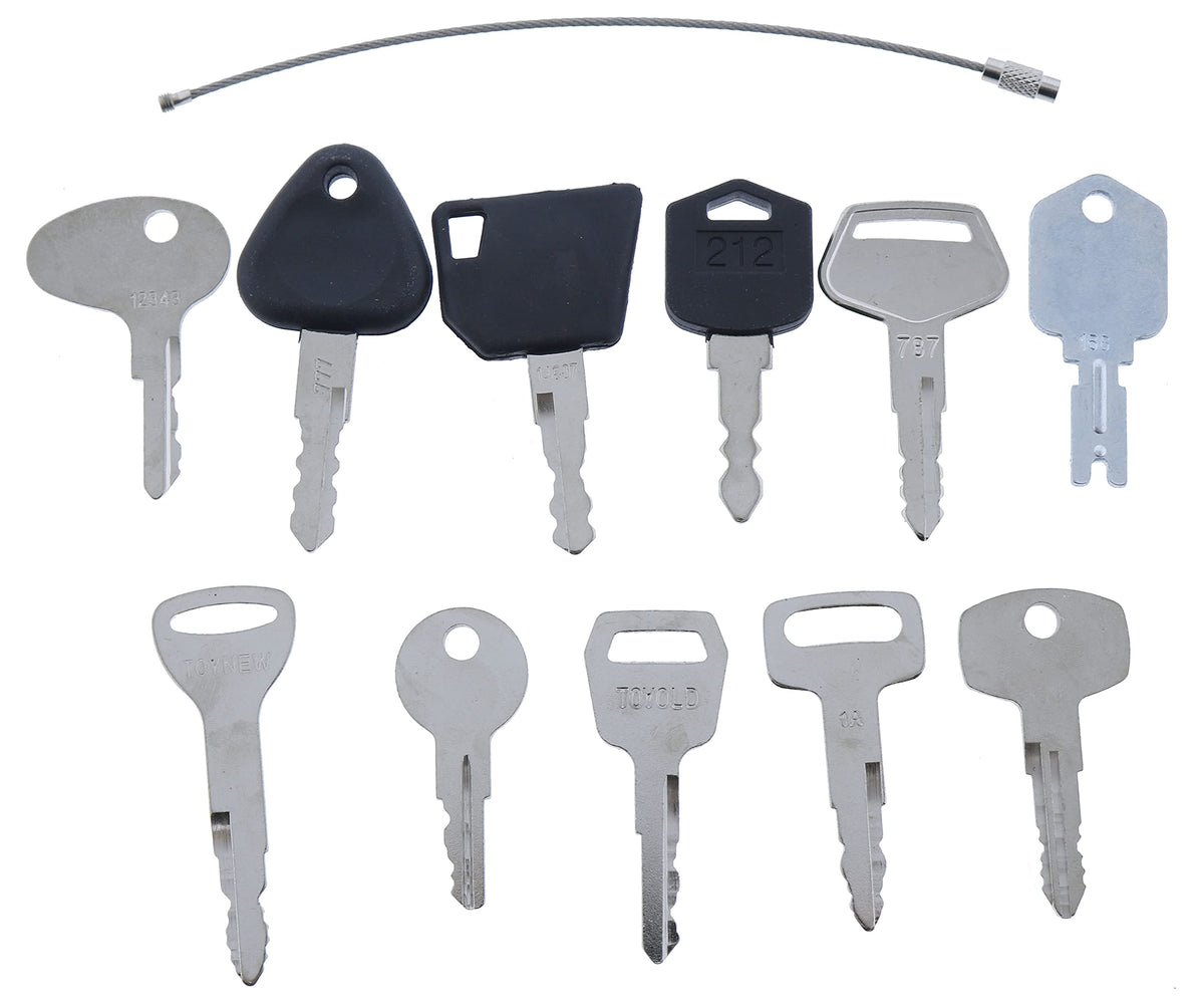 Solarhome 12 Forklift Key Set Forklift Keys Master Set Ignition Key Set