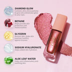 Liquid Glitter Eyeshadow Liquid Eyeshadow White Eye shadow| Liquid Eyeliner Shimmer Eye Makeup| Non-creasing