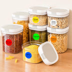 1 Inch 10 Colored Dot Stickers, 5000PCS Round Sticker Label Dots