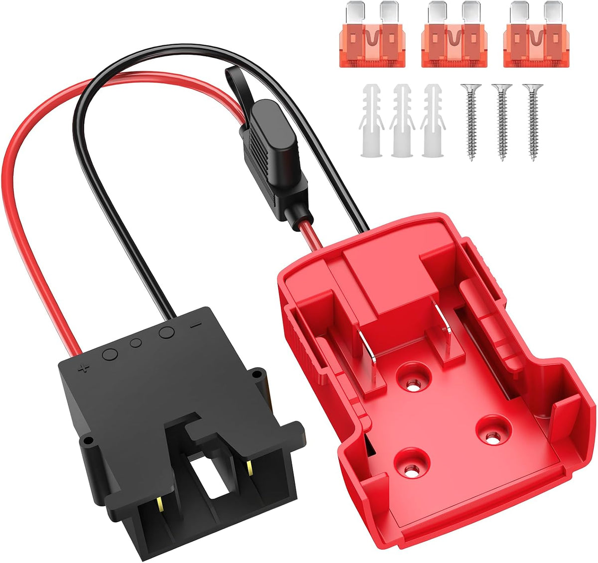 Power Wheel Azocek Adapter Compatible with Milwaukee 18V Battery