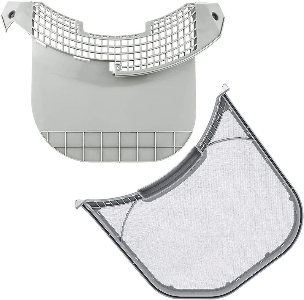 Dryer Lint Filter Screen Trap Replaces For LG DLEX3370V DLEX3570V DLEX3370W DLEX3570W DLEX3885W DLEX3360R DLEX3371W DLEX3370R DLEX3360W DLEX3360V DLEX3250W (ADQ56656401+MCK49049101)