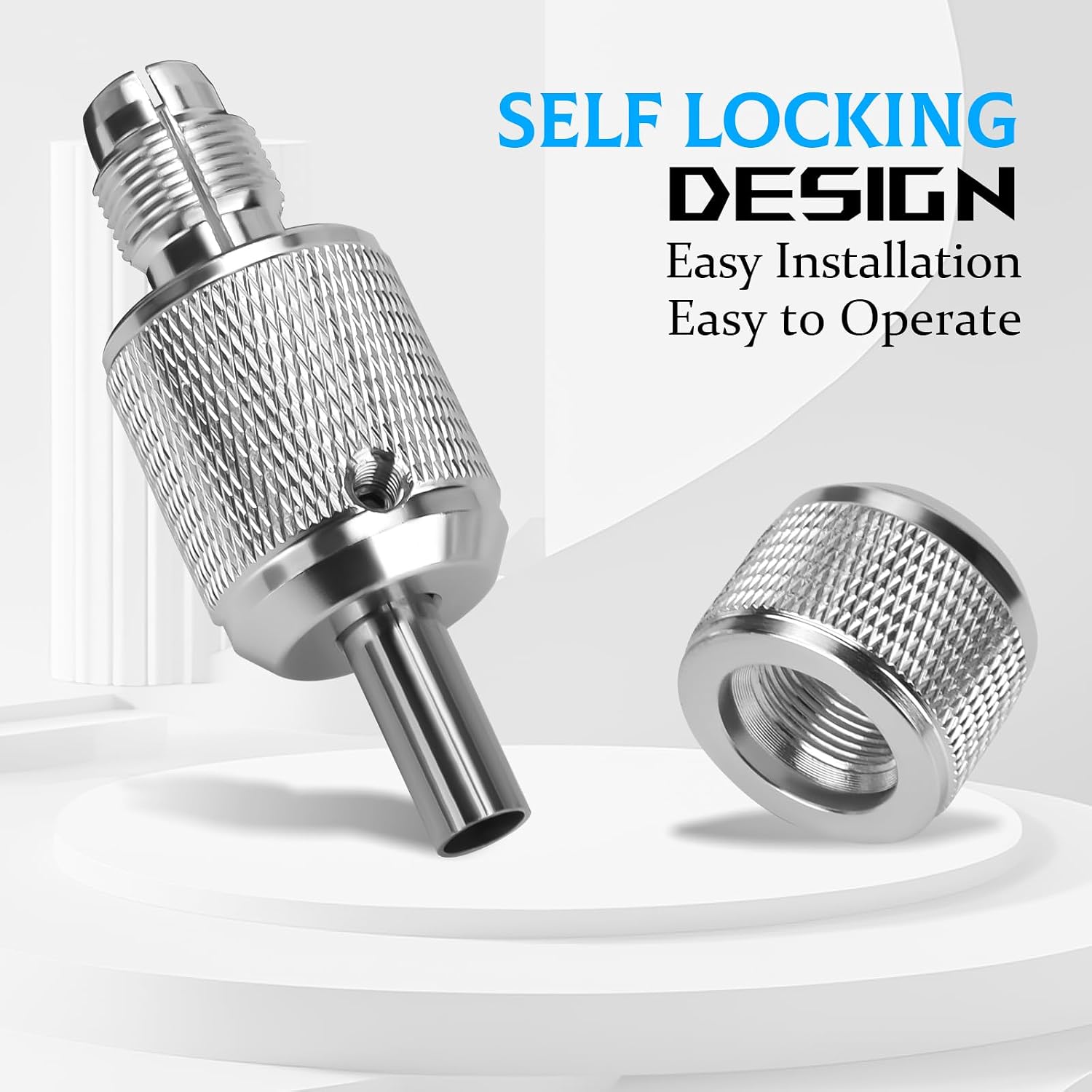 25mm Tattoo Grips Tubes Self-lock Aluminum Alloy Tattoo Gun Grip Auto Self Locking Handle for Tattoo Machine Supply