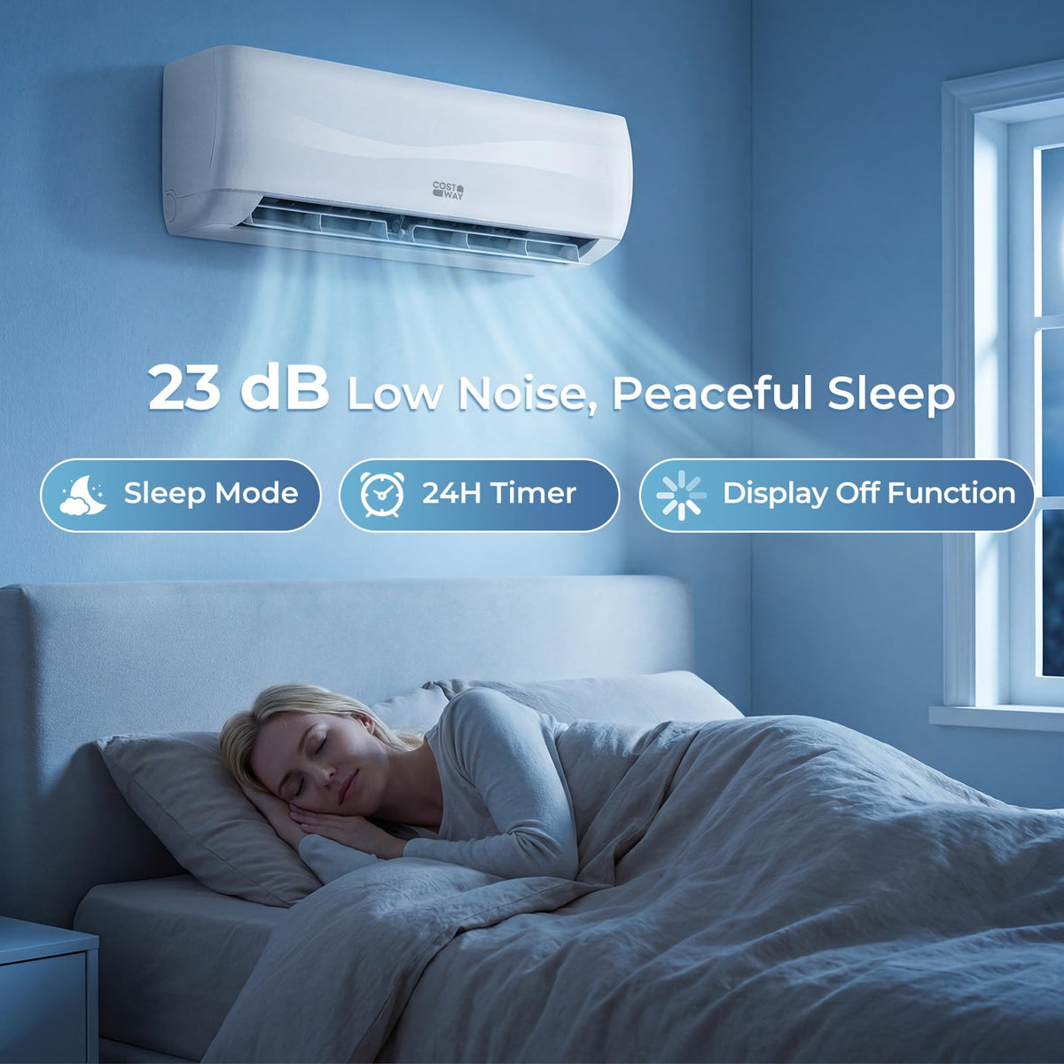 18000 BTU Mini Split Air Conditioner & Heater