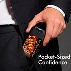 Pocket Size Body Spray for Men, with Removable Hook, 3 Pack