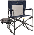 Freestyle Rocker with Side Table Camping Chair | Portable Folding Rocking Chair with Solid, Durable Armrests, Drink