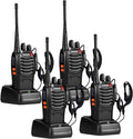 Walkie Talkies Long Range for Adults with Earpieces,16 Channel Walky Talky Rechargeable Handheld Two Way Radios with