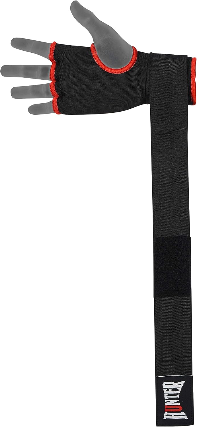 Gel Boxing Hand Wraps for Men & Women, Quick Inner Gloves with Wrist Support for MMA, Muay Thai, Kickboxing & Martial