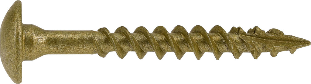 Lag Screws, 1/4-20 x 2in, 50 Pack, Bronze