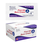 First Aid Burn Cream - Burn Ointment For Minor Cuts, Wounds, Burns - Single Dose Water-Based Formula with