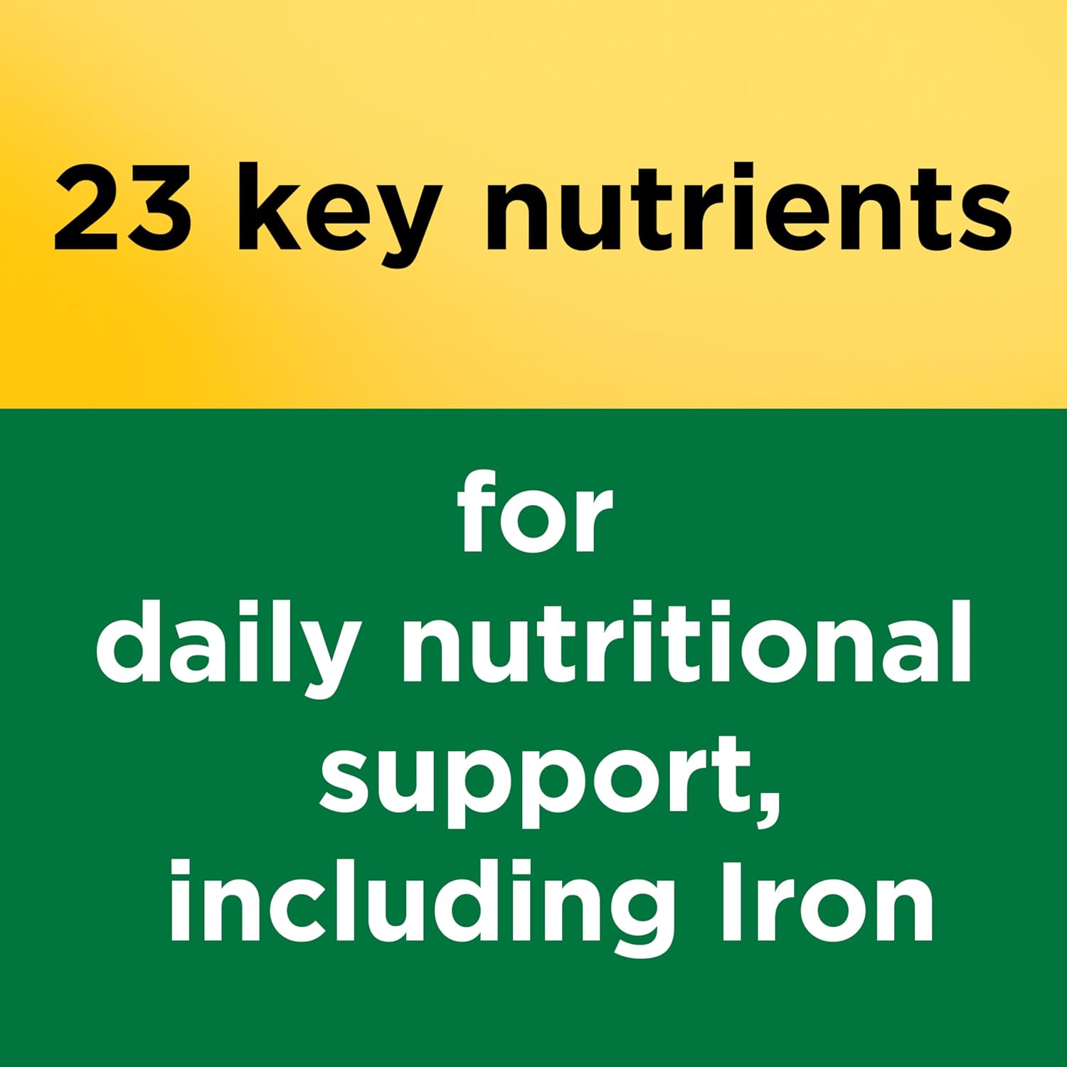 Multivitamin Tablets with Iron, Multivitamin for Women and Men for Daily Nutritional Support, Multi Vitamins for