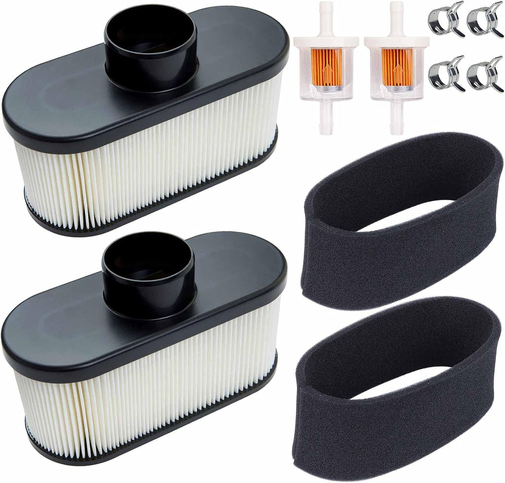 2 Pack 11013-7047 Air Filter with Pre Filter