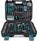 Home Tool Kit 281-PCs - Portable Complete Basic Repair General Hand Tool Sets for Men Women - Full Tool Set with