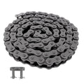 findmall 100H Heavy Duty Roller Chain 10 Ft with 2 Connecting Links