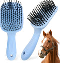 Blue Horse Mane&Tail Comb Horse Grooming Brush 8.62in/21.9cm