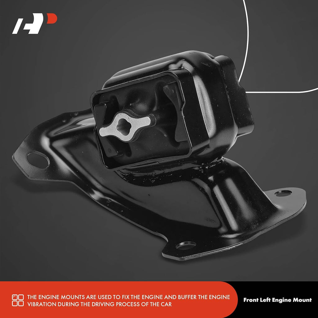 A-Premium Front Left Engine Motor Mount Compatible with Jeep Liberty