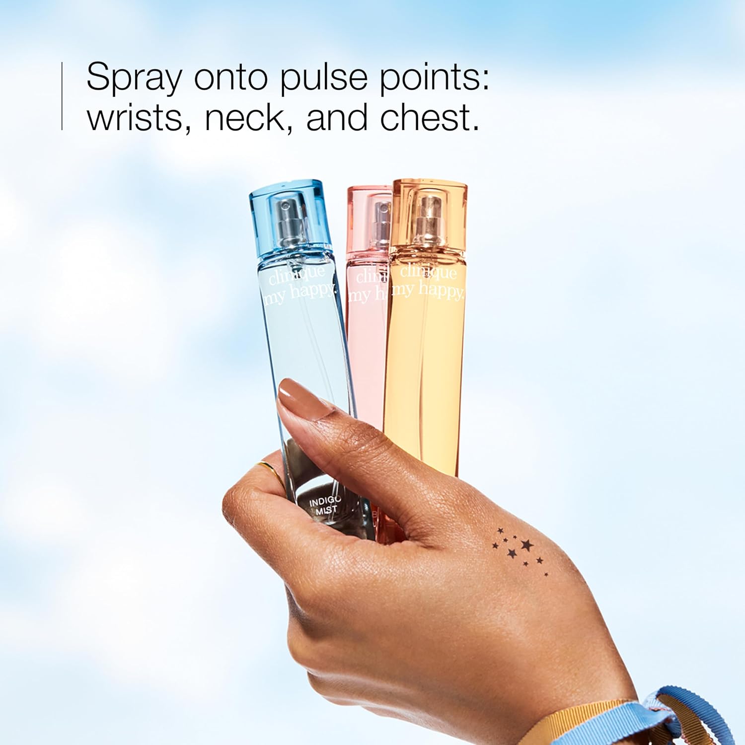 My Happy Fragrance Spray | Cocoa & Cashmere, Baby Bouquet, Cookies & Kisses, Indigo Mist, Lily of the Beach, Peony