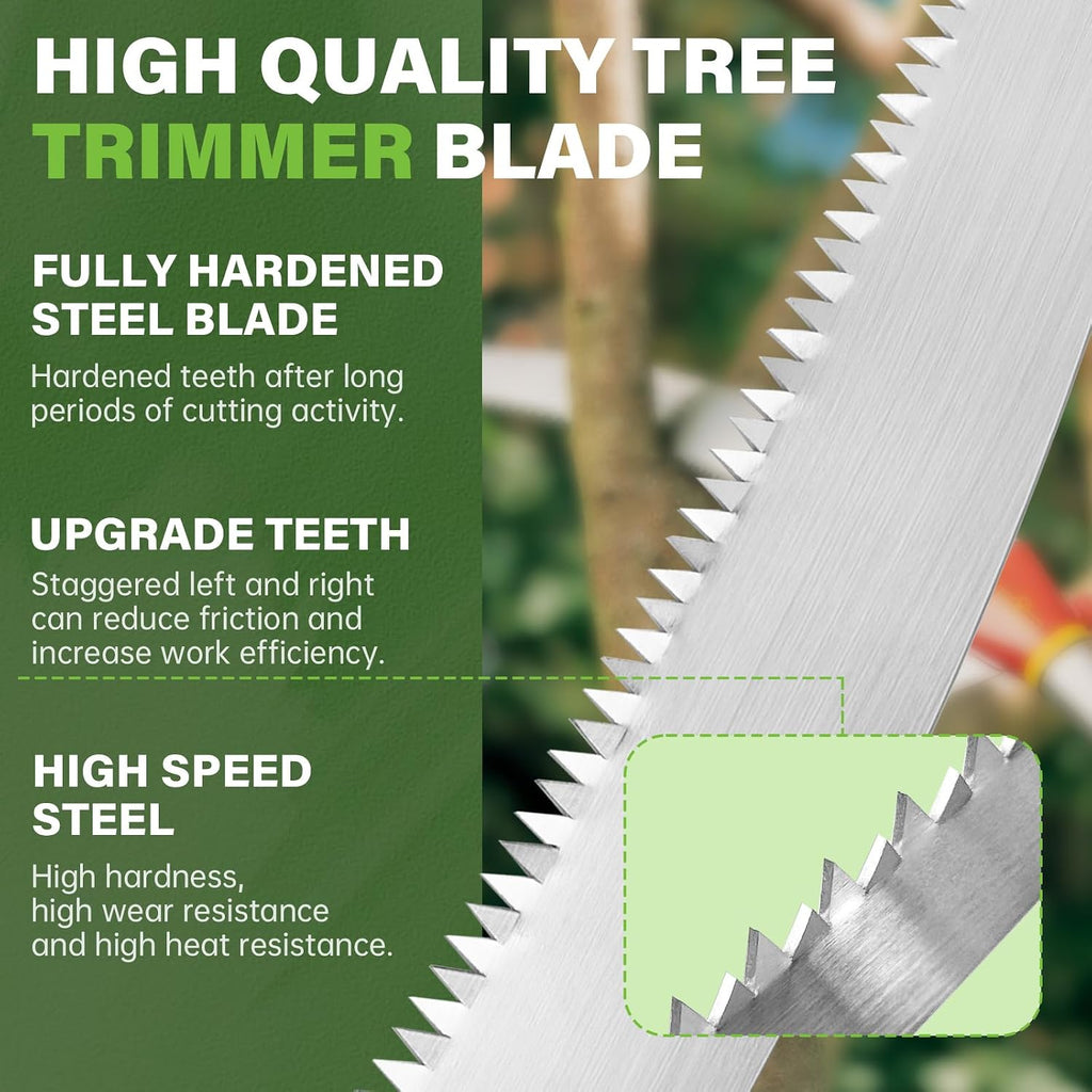 15" Pole Saw Blade Replacement for Fiskars Pruning Saws & Tree Trimmer