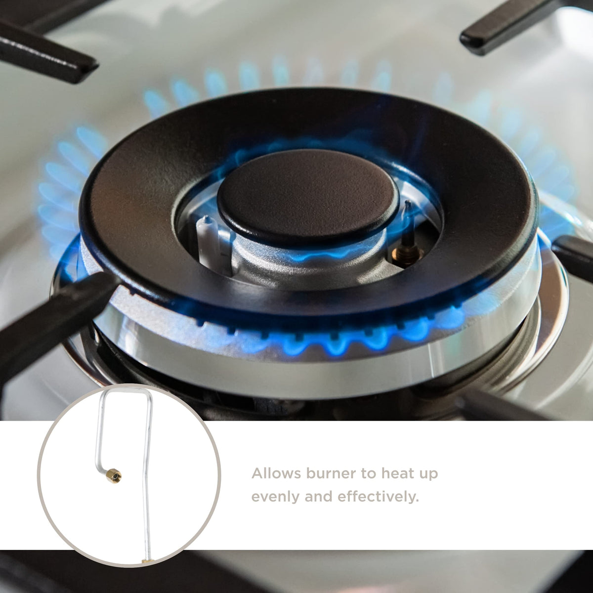 GE Appliances WB28K10024 Range Surface Burner Supply Tube