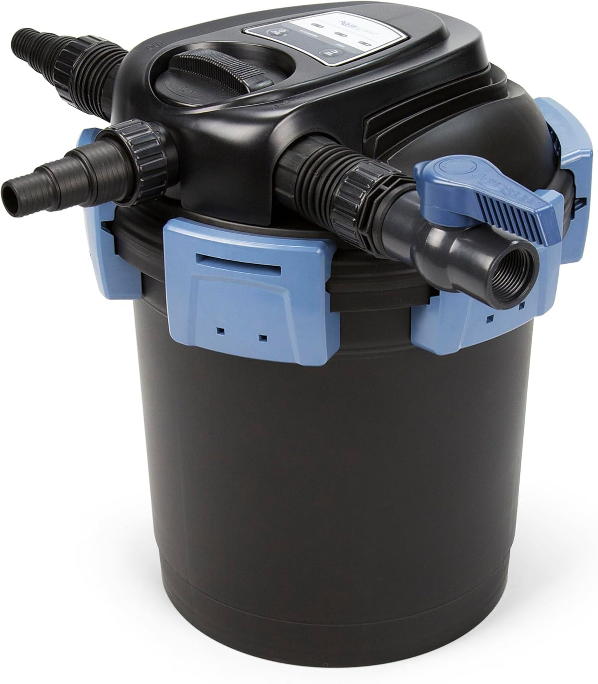 95053 UltraKlean 2000 Gallon Biological Pressure Filter with 14 Watt UV Clarifier Sterilizer for Pond Water Feature