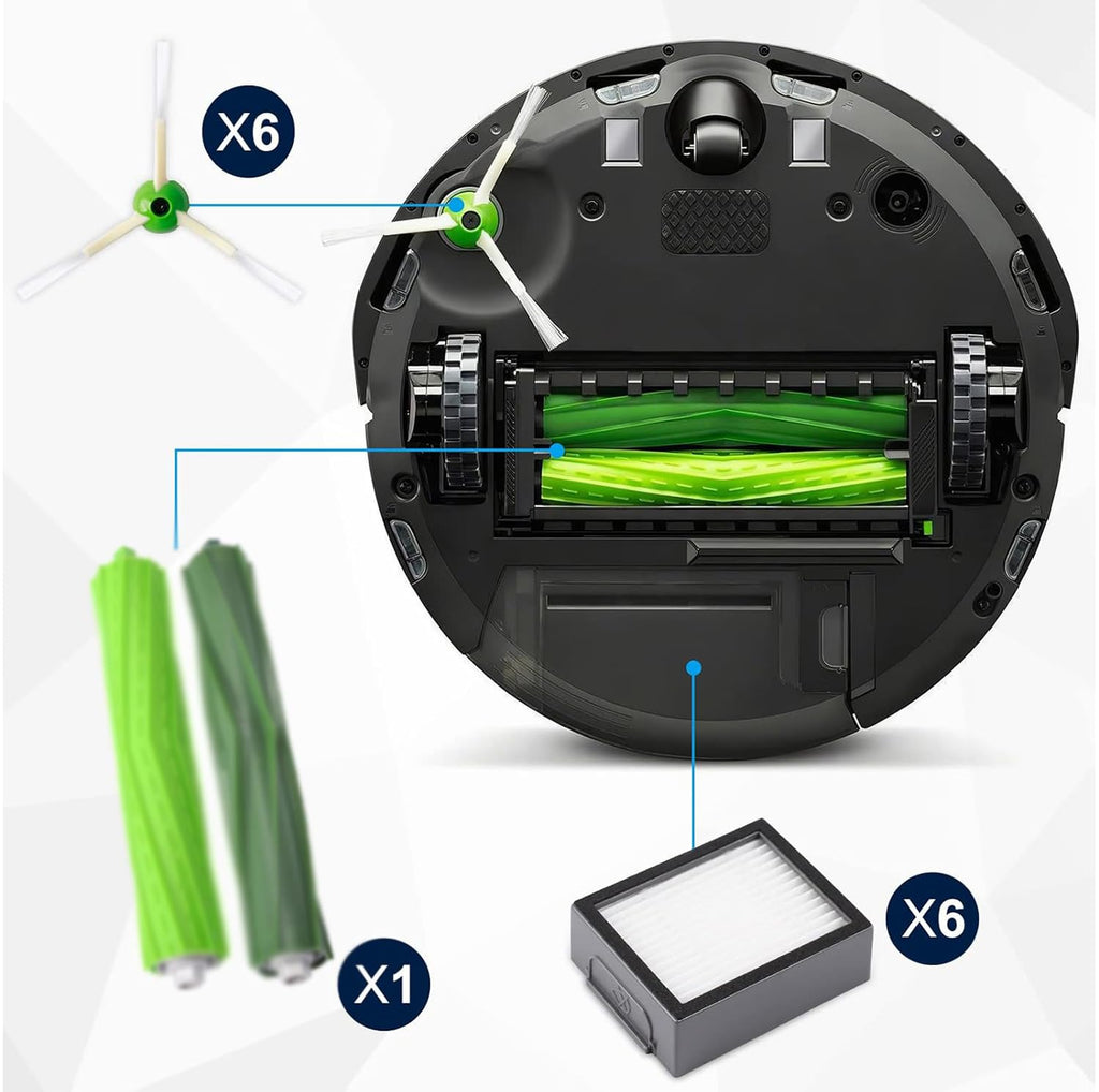 KEEPOW Replacement Parts Accessories Compatible with iRobot Roomba Vacuum