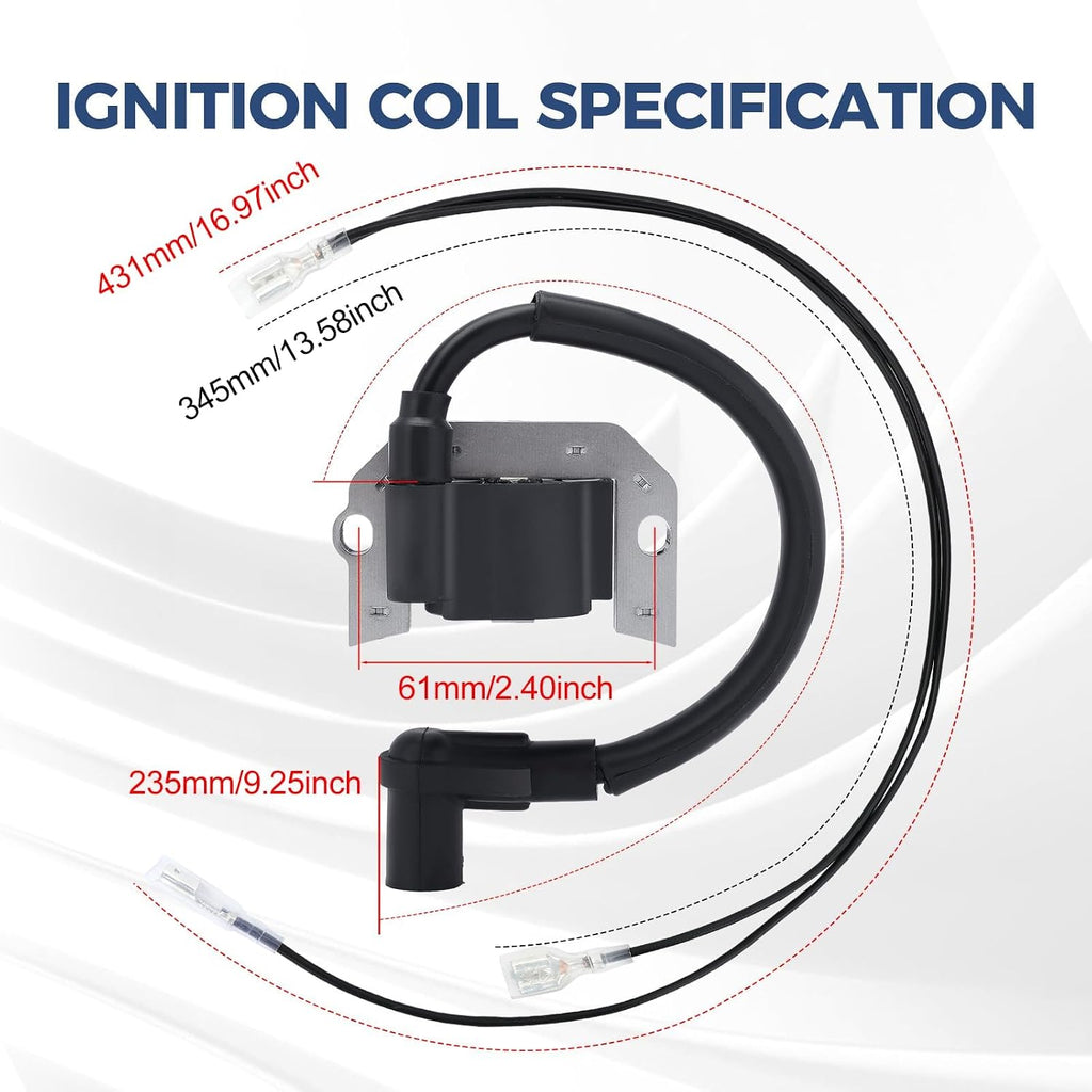 21171-7034 Ignition coil for Kawa-saki FH381V FH430V FH480V FH500V FH531 FH541V FH580V FH601V FH641V FH680V Replace 21171-7026 21171-7013 21171-7007 21171-7024 2-PACK