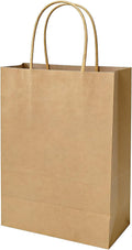 30 Pack 5.15×3.15×7.8 in Kraft Small Paper Bags with Handles