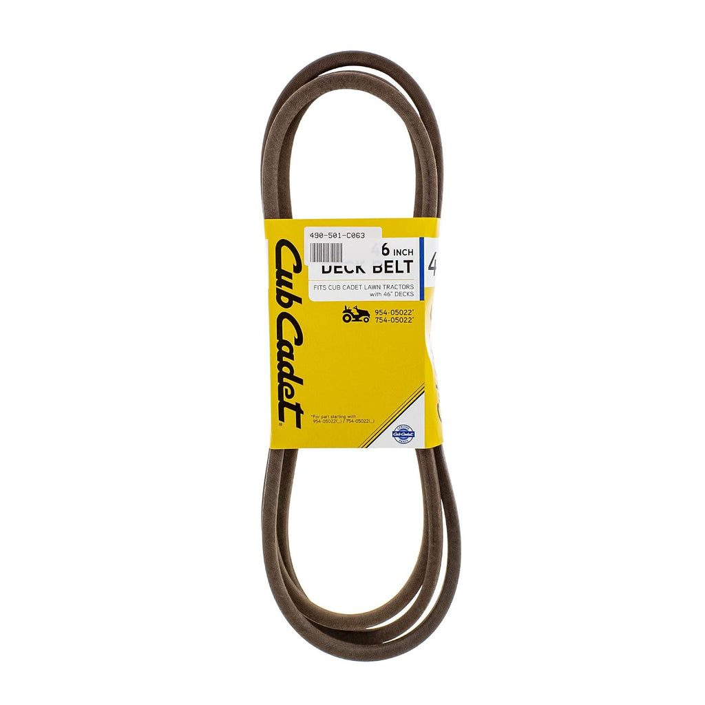 CUB CADET 490-501-C063 Drive Belt 46" Deck 954-05022 754-05022