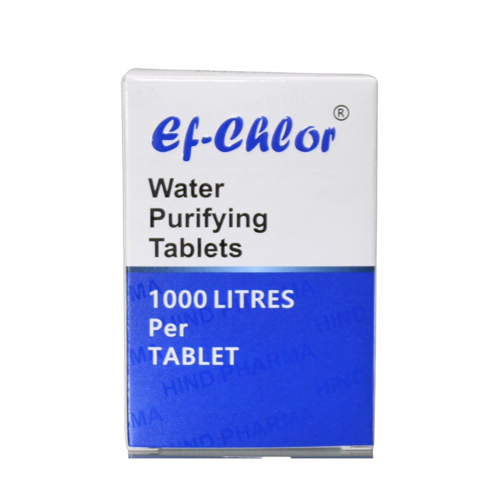 Overhead & Underground Water Tank Purification Tablets 4gm for 5280 Gallons Water Jar of 20 Tablets 3 Years Shelf