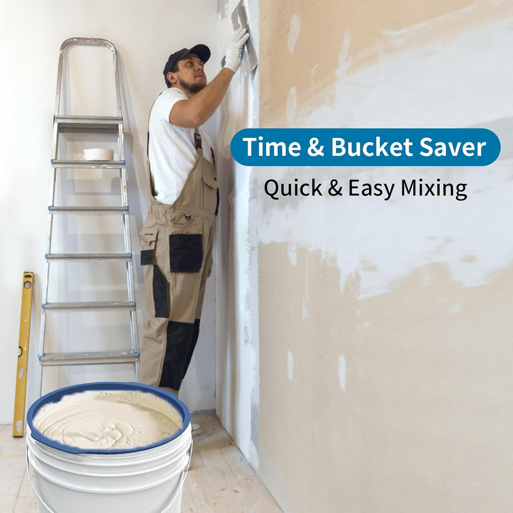 5 Gallon Bucket Liner Reusable Bucket Saver Liner with Measurements for Thinset, Mortar, Concrete Mixtures, Grout