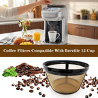 Reusable Filter Basket for Breville BDC650BSS Maker, 2 Pack